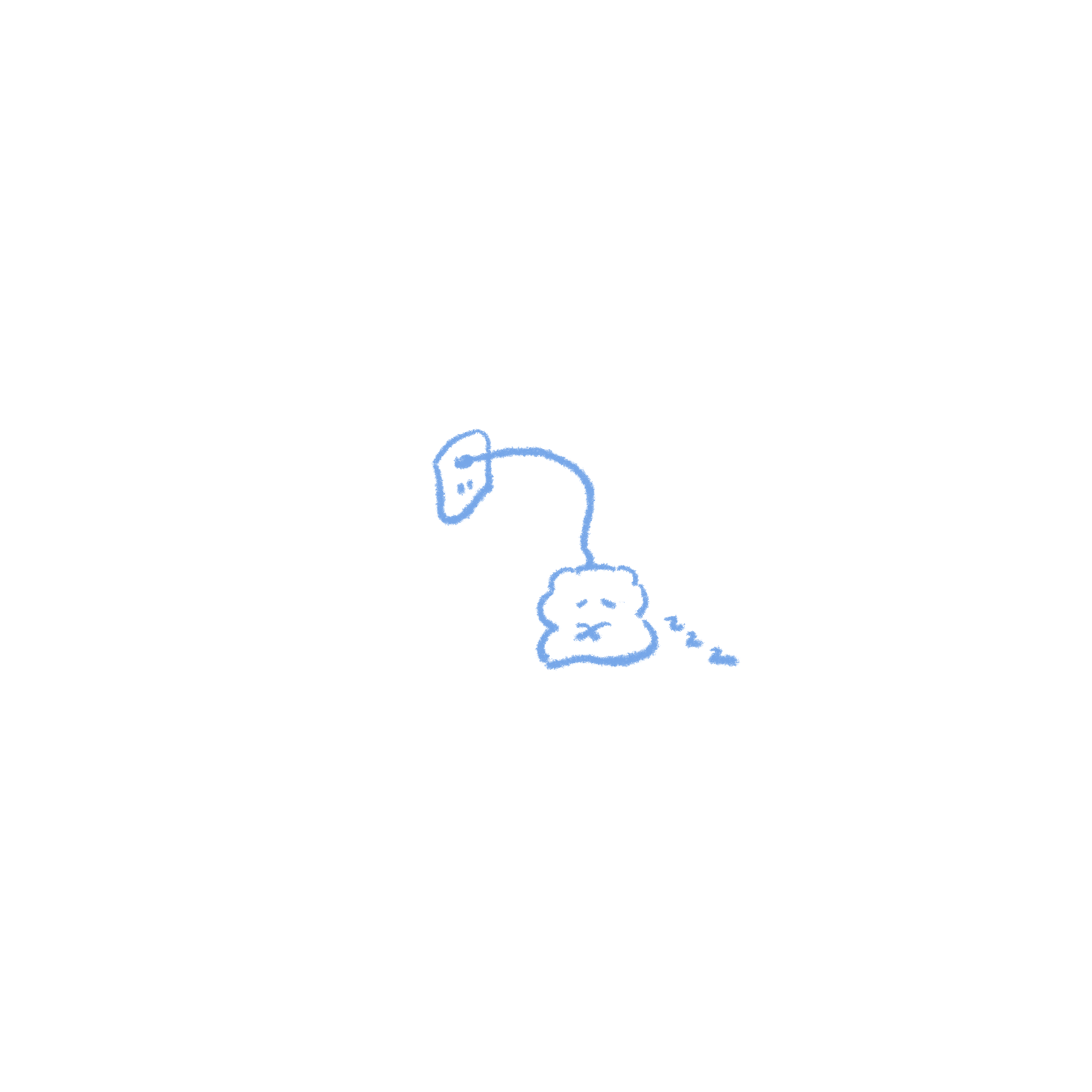 ゆるいイラスト】充電中のくまさん いろいろな表情 - ゆるいせかい